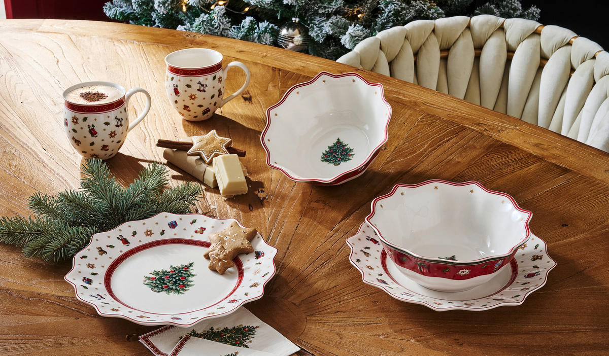 FRÜHSTÜCKSSET Multicolor, Rot, Weiß Toy´s Delight  - Rot/Multicolor, Design, Keramik (36/25/14cm) - Villeroy & Boch