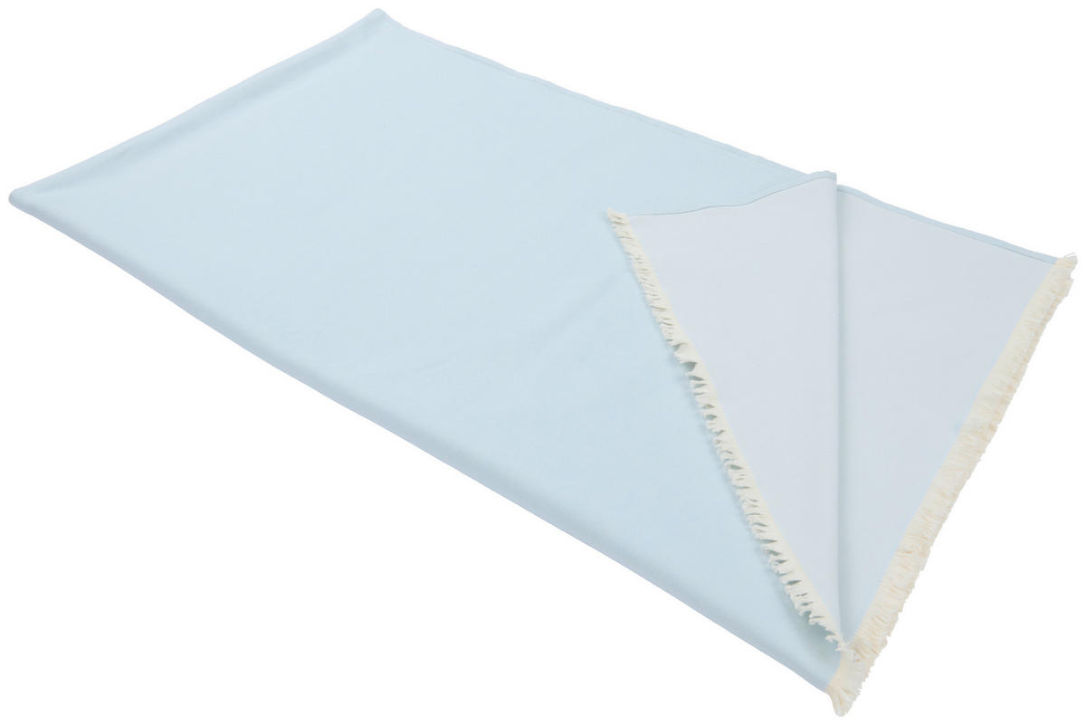 DECKE MAGDA 140/210 cm  - Hellrosa/Rosa, Natur, Textil (140/210cm) - Novel