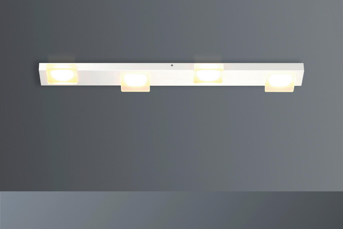 LED-DECKENLEUCHTE 72/12/3 cm  - Weiß, Design, Metall (72/12/3cm) - BOPP