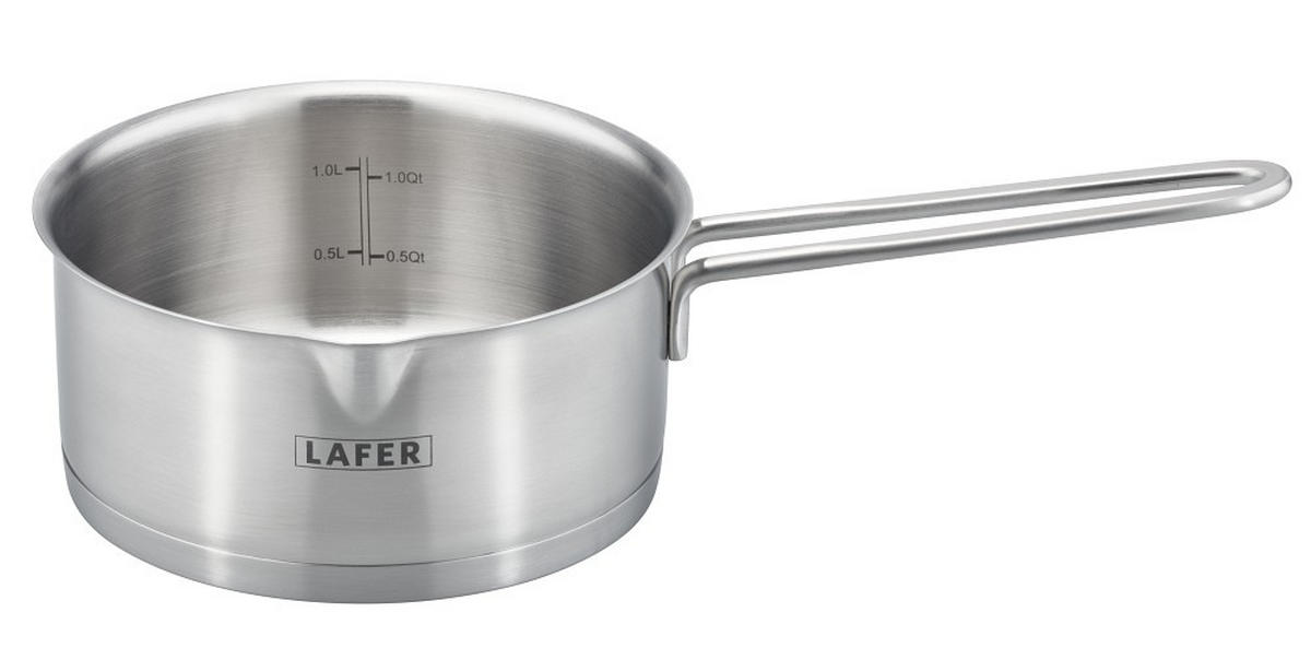 KOCHTOPFSET Lafer 5-teilig  - Basics, Metall - Johann Lafer