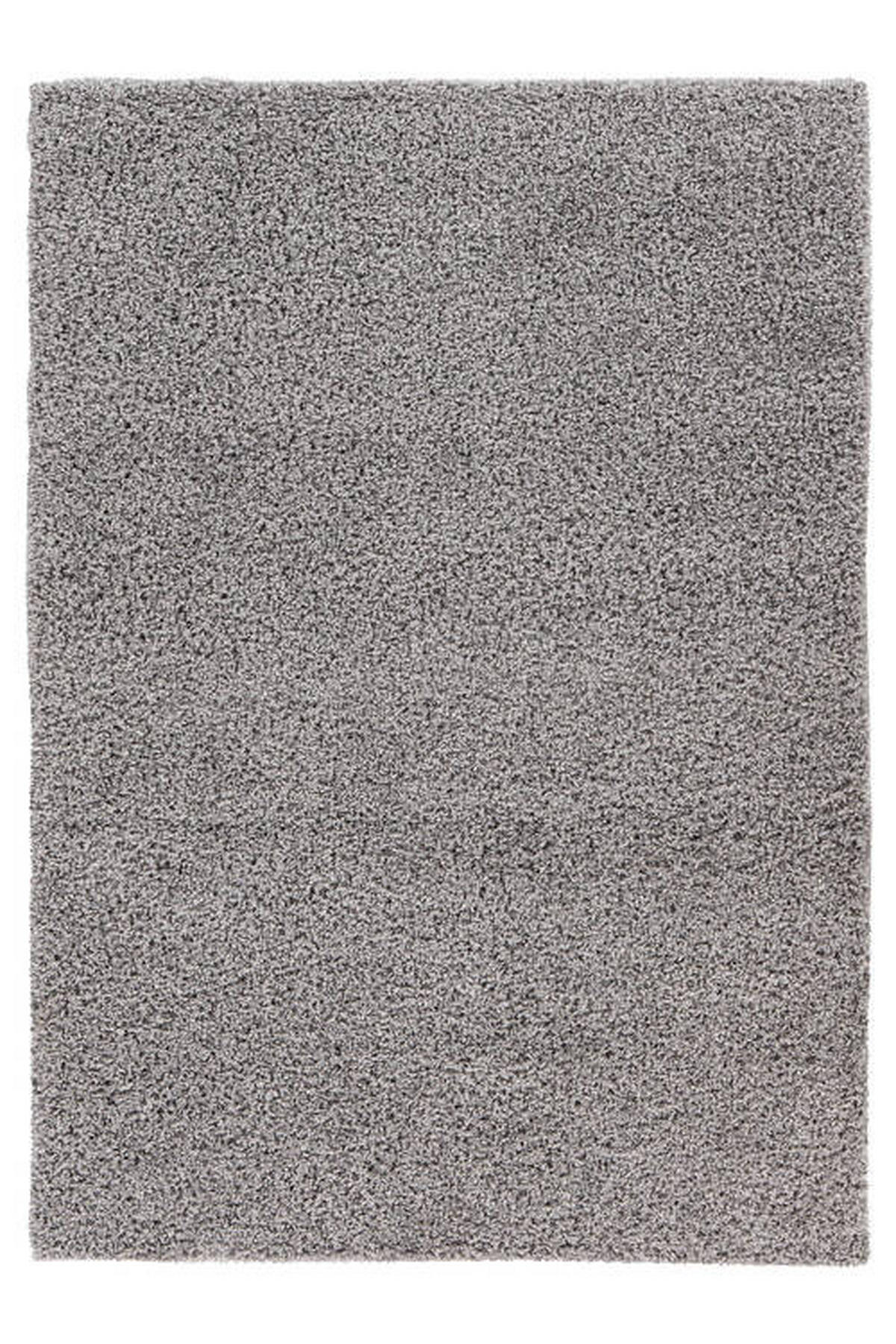 HOCHFLORTEPPICH 80/150 cm My Twist  - Silberfarben, Basics, Textil (80/150cm)