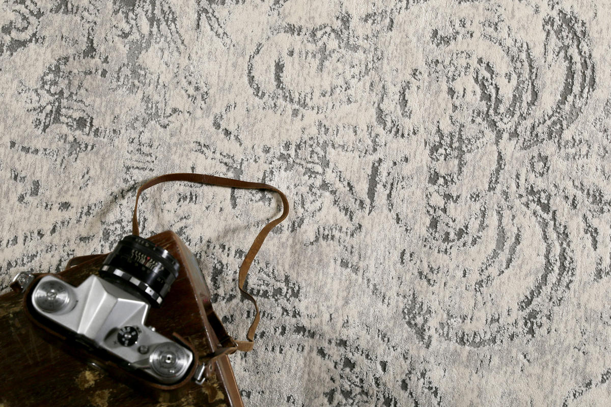 WEBTEPPICH 133/200 cm Elda Grau  - Grau, KONVENTIONELL, Textil (133/200cm) - Esprit