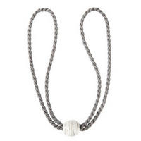 FÜGGÖNYELKÖTŐ 60 cm  - antracit, Basics, textil (60cm) - Esposa