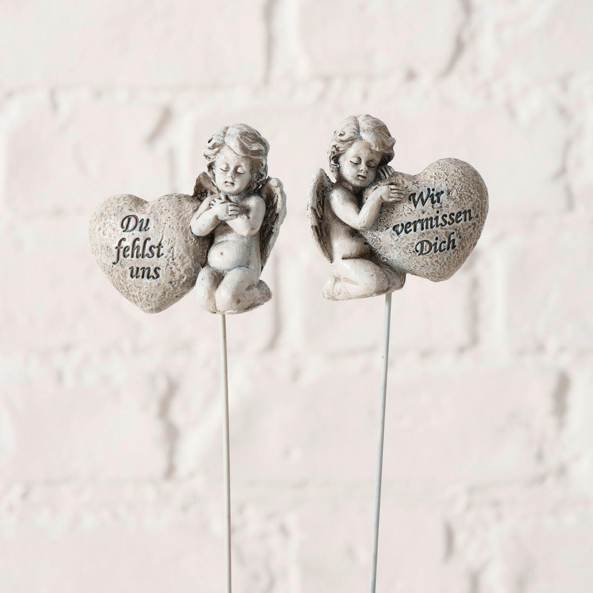 PFLANZENSTECKER - Grau, Basics, Kunststoff/Metall (6/2,5/24,5cm)