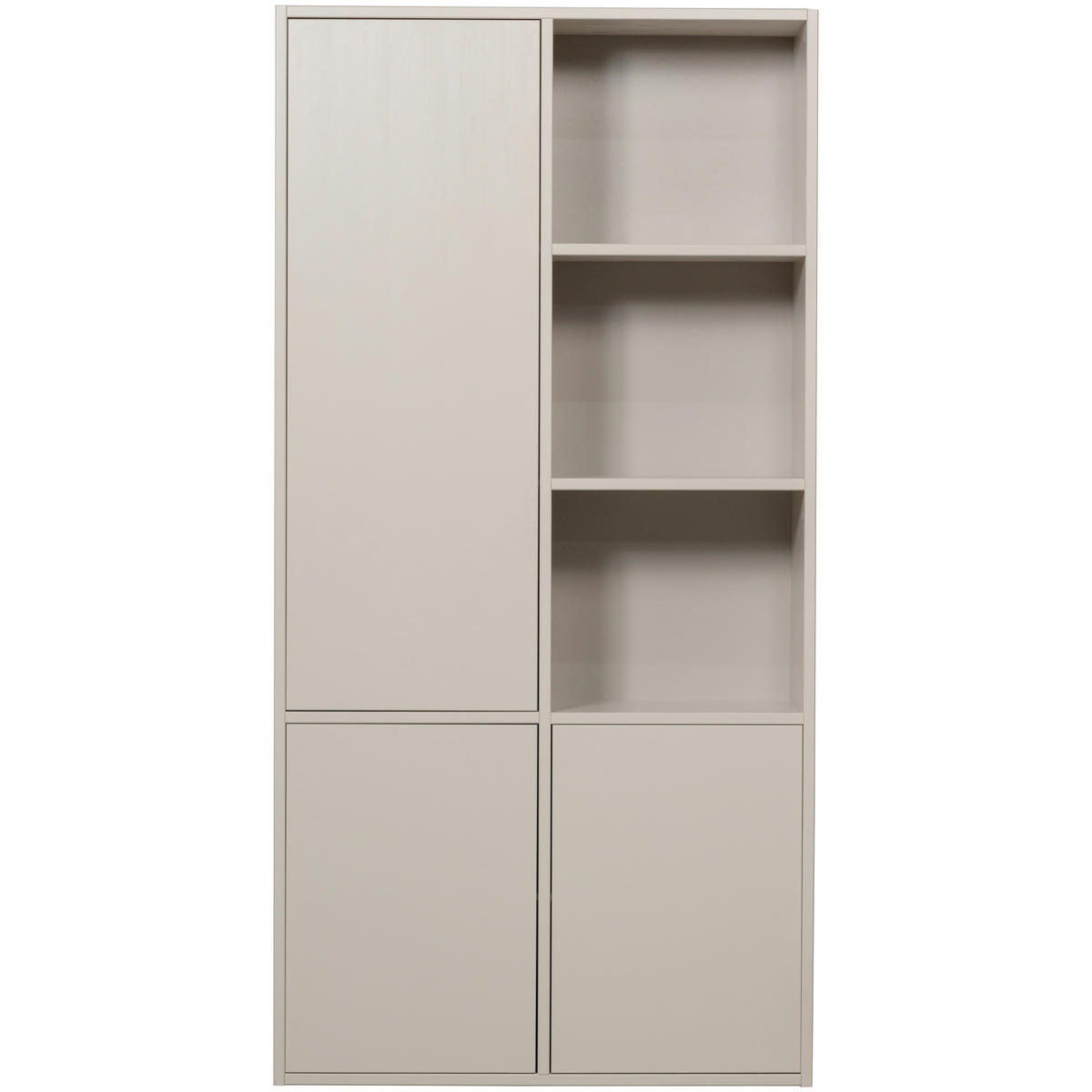 MEHRZWECKSCHRANK 108/215/40 cm  in Grau  - Grau, Design, Holz (108/215/40cm) - Livetastic