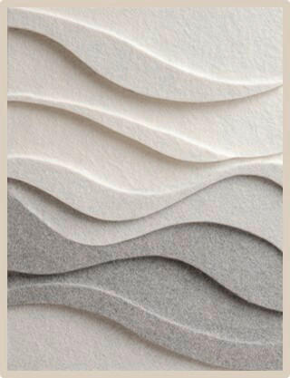 AKUSTIKBILD Abstraktes 90/120 cm  - Multicolor, Basics, Holz (90/120cm) - Euroart