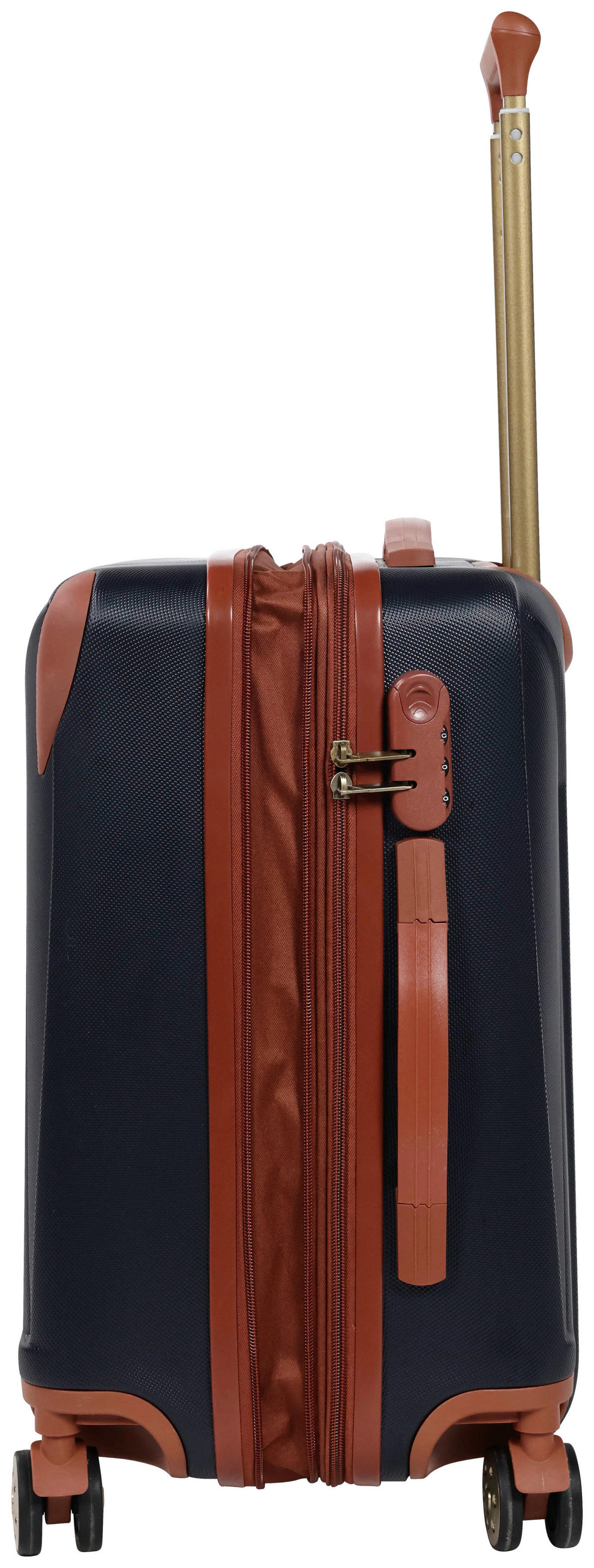 REISEKOFFERSET Dunkelblau 3-teilig  - Dunkelblau, Trend, Kunststoff/Textil (49/30/75cm) - Novel