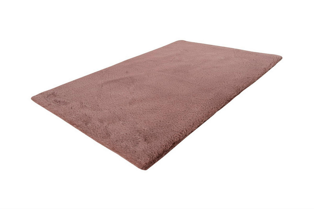 HOCHFLORTEPPICH 50/90 cm Rabbit Light 525 Rosa Rosa  - Rosa, KONVENTIONELL, Kunststoff/Textil (50/90cm)