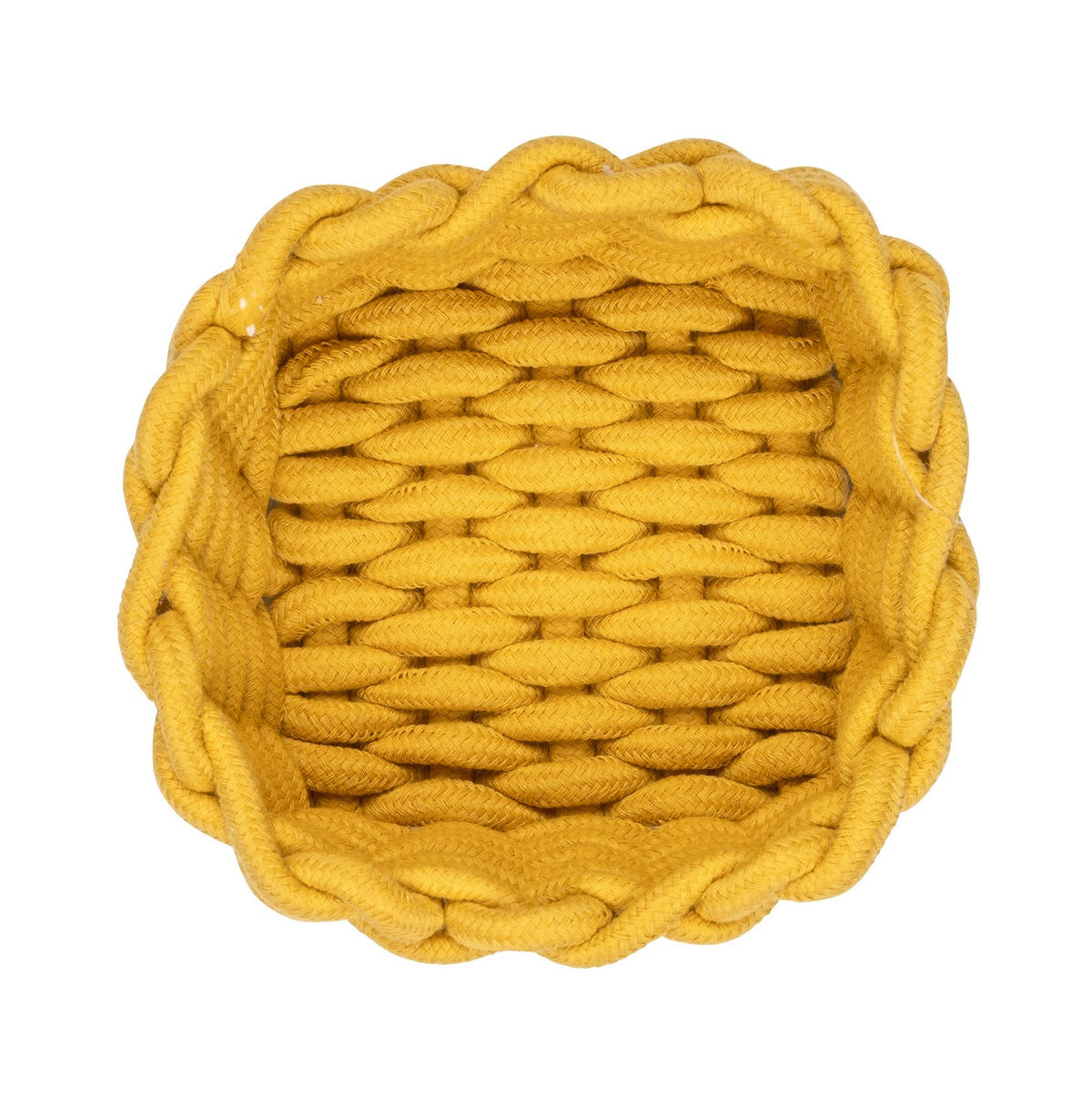 AUFBEWAHRUNGSKÖRBCHEN     - Senfgelb, KONVENTIONELL, Textil (16,5/7,5/16,5cm) - Schöner Wohnen