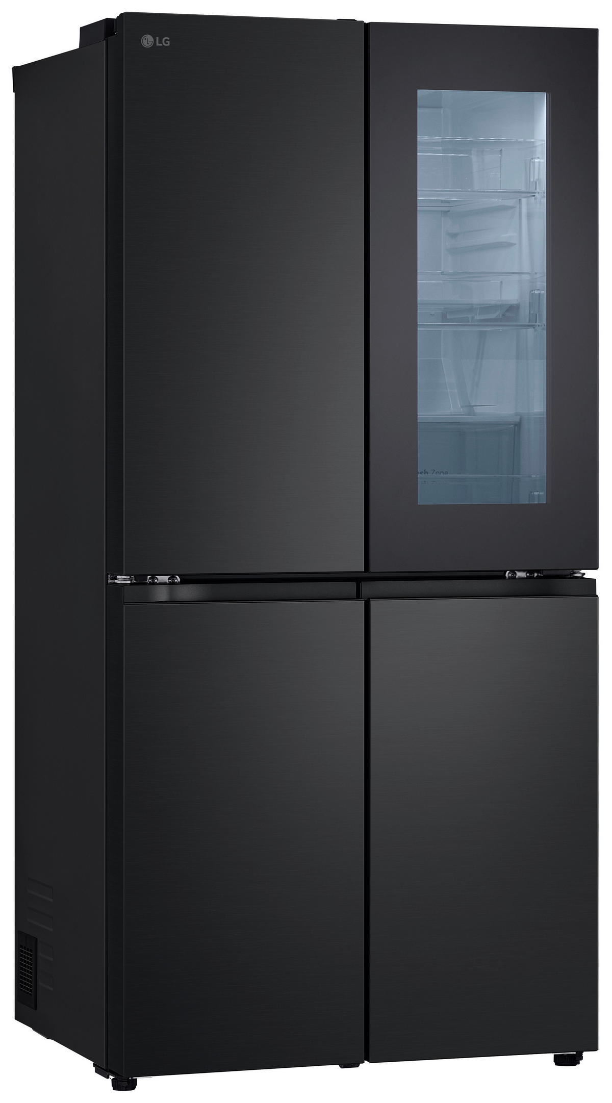 MULTI-DOOR 83.5/178.7/73 cm GMV860EPDE  - Schwarz, Trend, Glas/Kunststoff (83.5/178.7/73cm) - LG