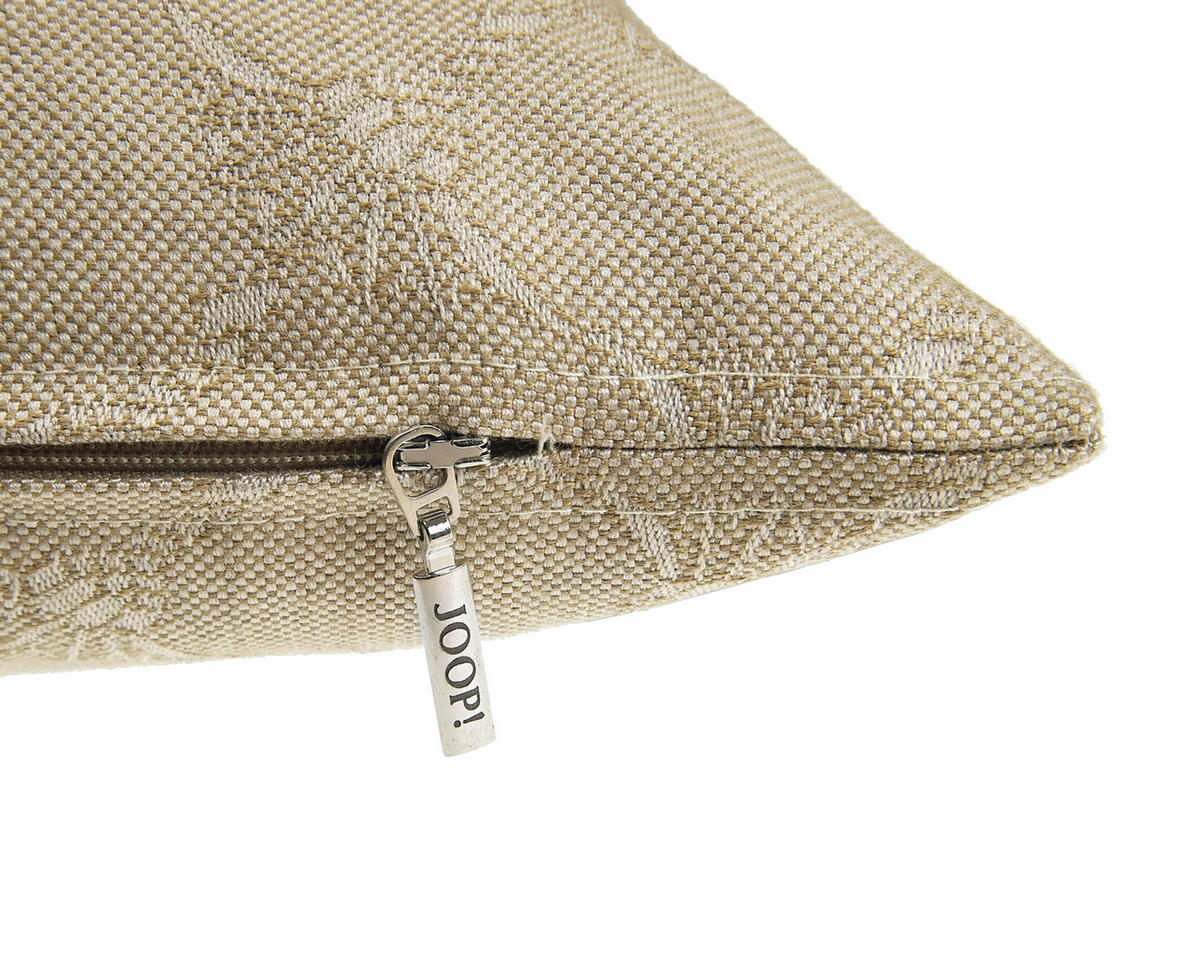 OUTDOOR-KISSEN  - Sandfarben, Design, Textil (50/50cm) - Joop!