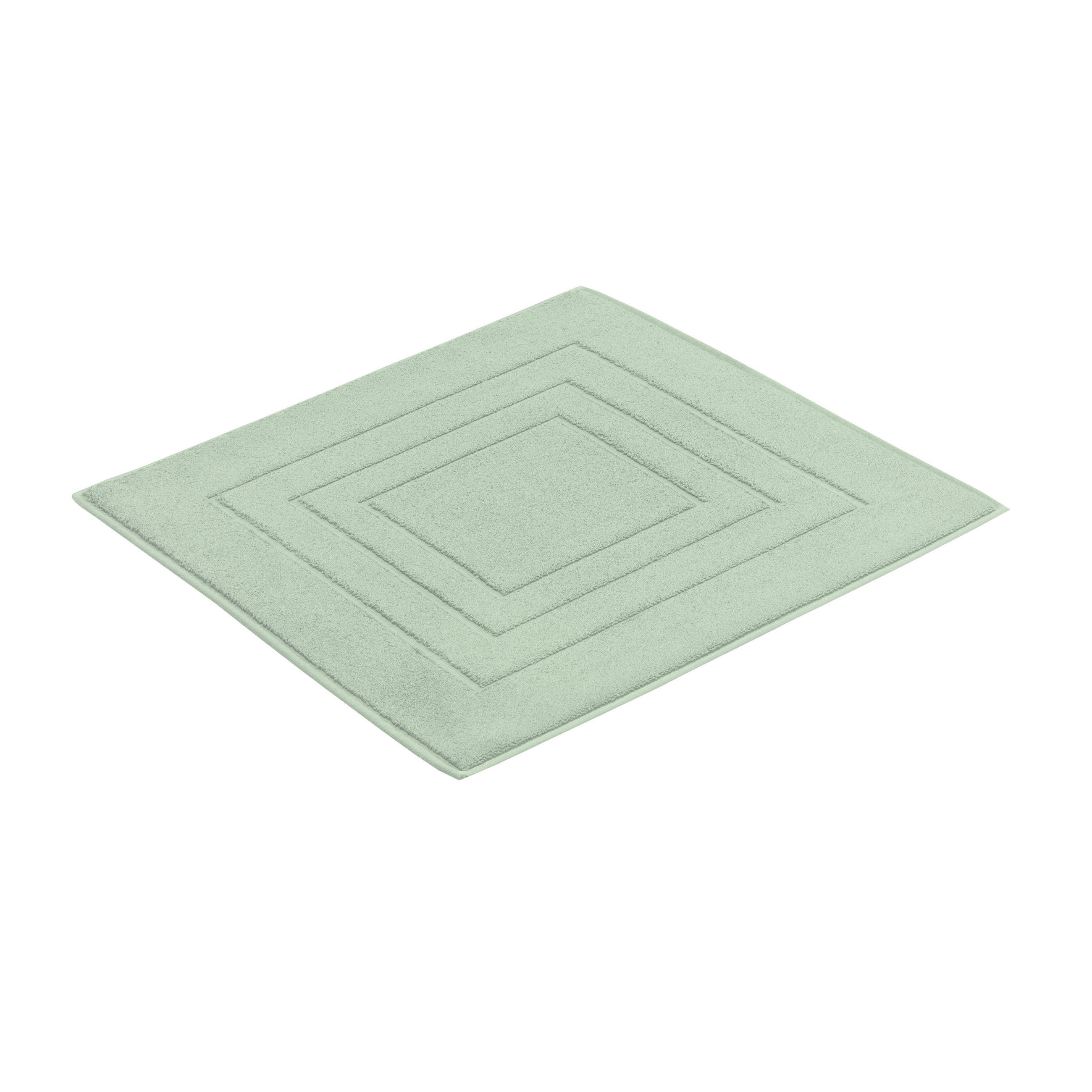 BADEMATTE Hellgrün 60/60 cm  - Hellgrün, Basics, Textil (60/60cm) - Vossen