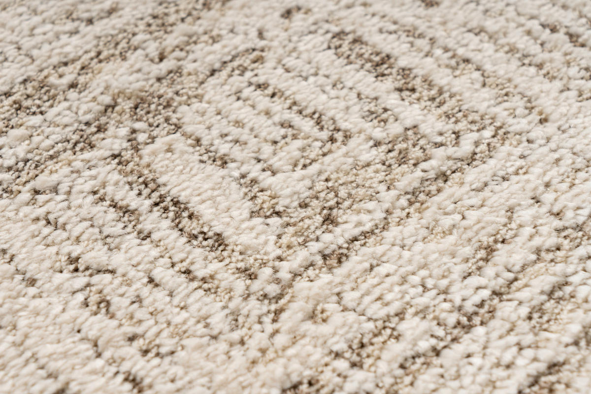 FLACHWEBETEPPICH 80/300 cm My Parma Creme  - Creme, Design, Textil (80/300cm) - Obsession