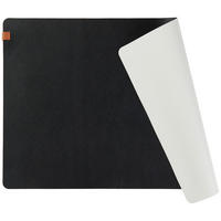 TISCHSET Kunststoff Schwarz, Weiß  - Schwarz/Weiß, Basics, Kunststoff (45/30cm)