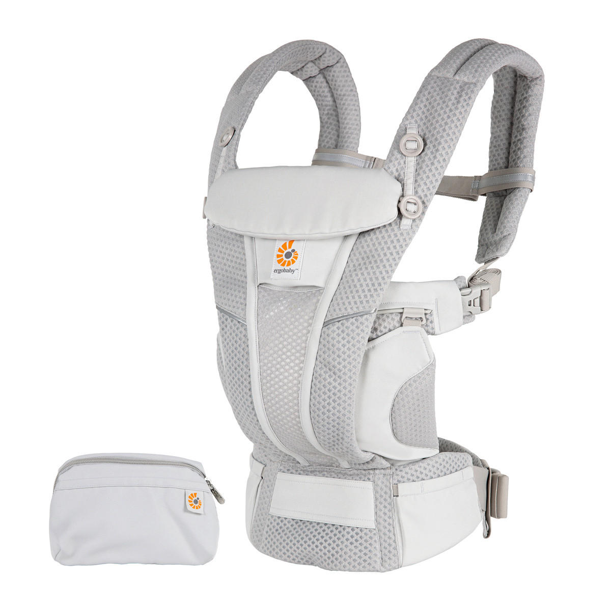ERGONOMSKA NOSILJKA  Omni Breeze  - svijetlo siva, Basics, tekstil (0,7kg) - Ergo Baby