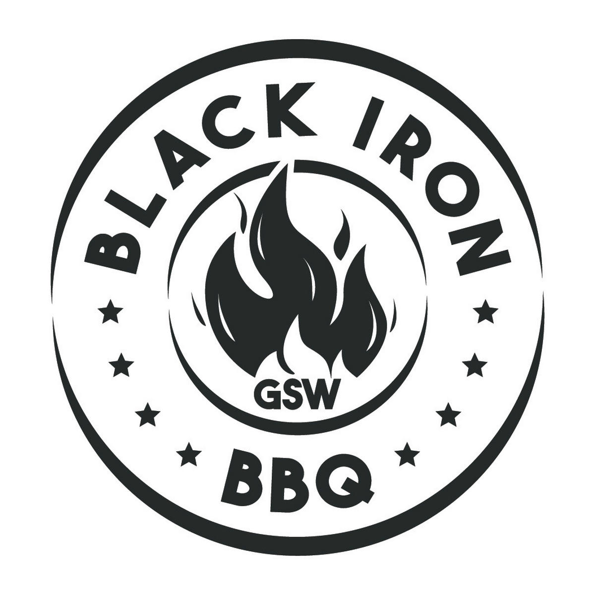 SADA LIATINOVÉHO RIADU  - čierna, Basics, kov (4.2kg) - GSW
