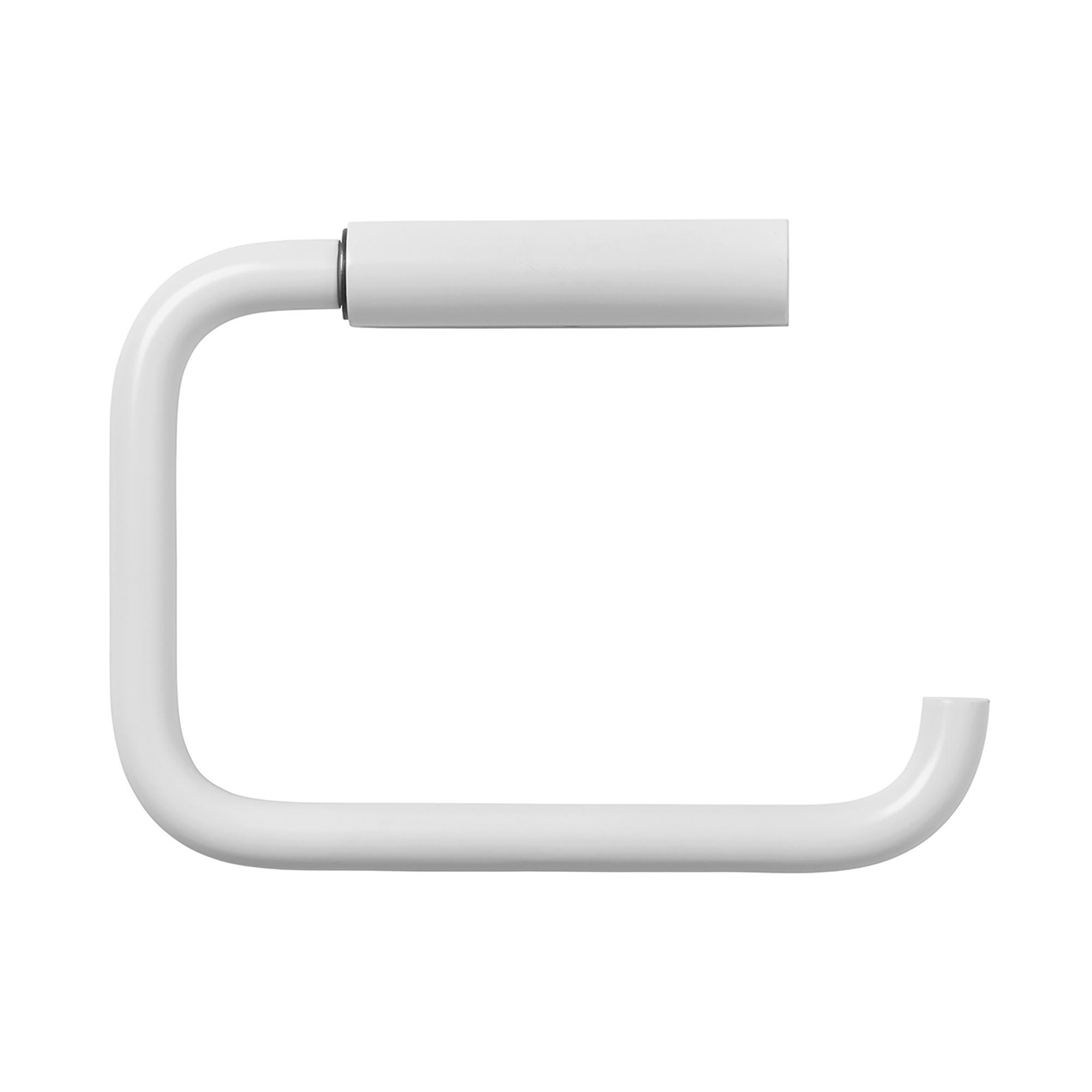 TOILETTENPAPIERHALTER - Weiß, Design, Metall (13,1/10,2/1,5cm) - Blomus