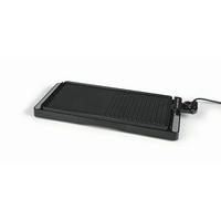 TISCHGRILL GOURMETmaxx  - Schwarz, Basics, Metall (59,3/26,2/5,9cm) - GOURMETMAXX