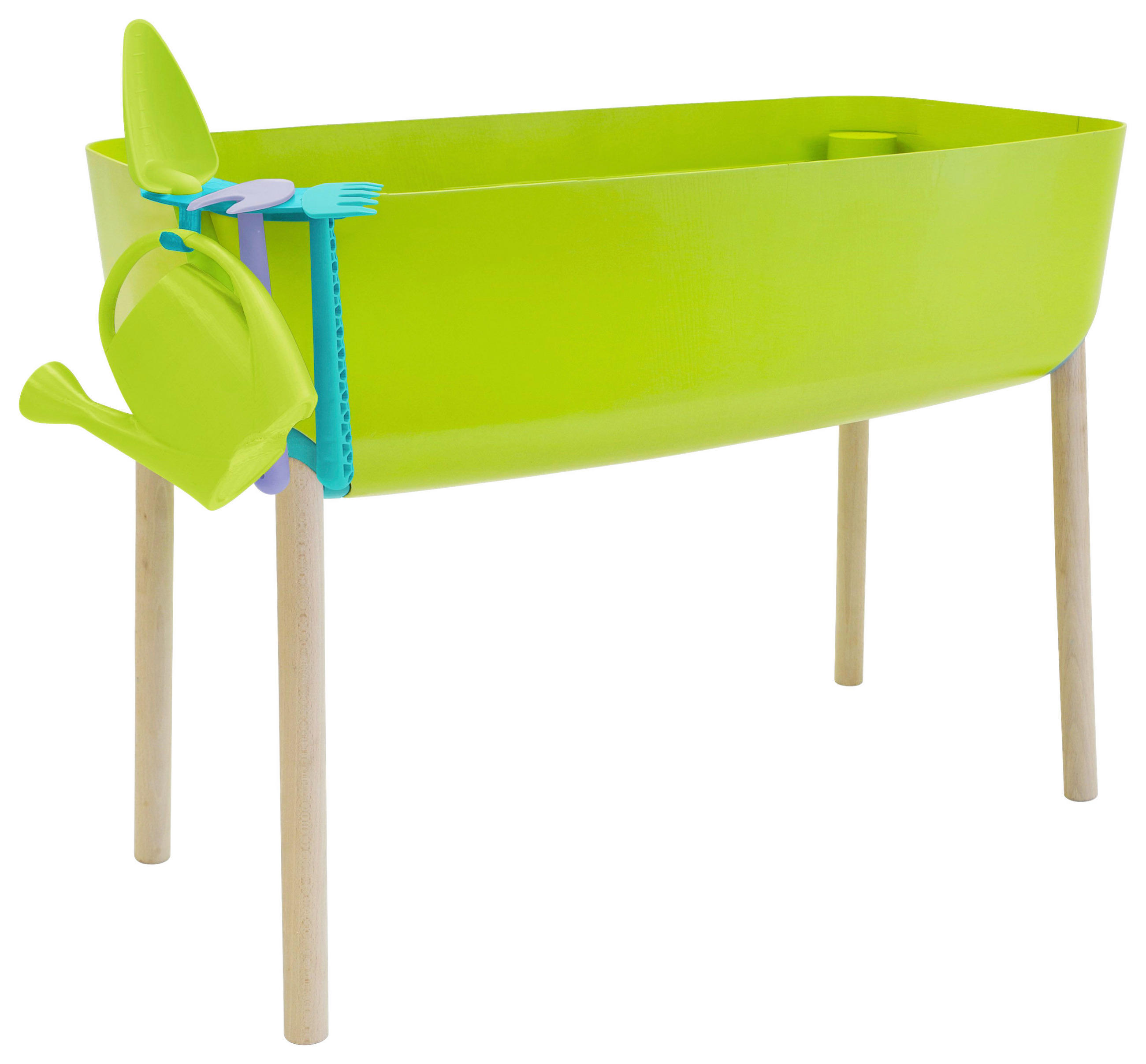 GREDICA   - svijetlo zelena/jorgovan, Basics, drvo/plastika (76/38/56cm)