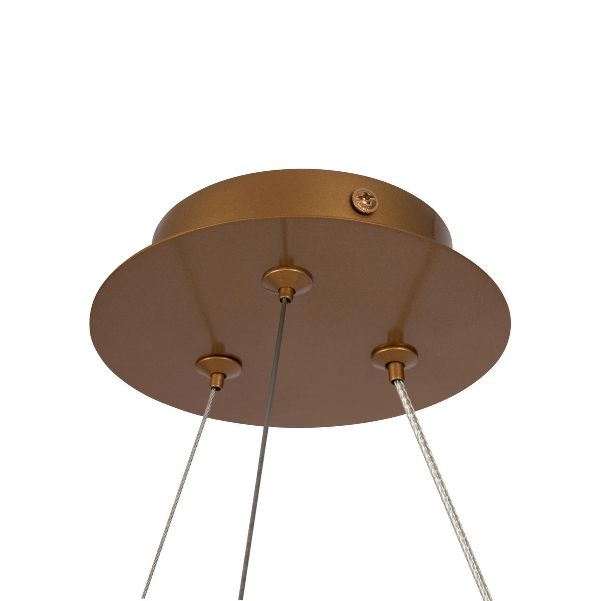 PENDELLEUCHTE 61/24,5/61 cm   - Goldfarben, Basics, Glas/Metall (61/24,5/61cm) - MAYTONI