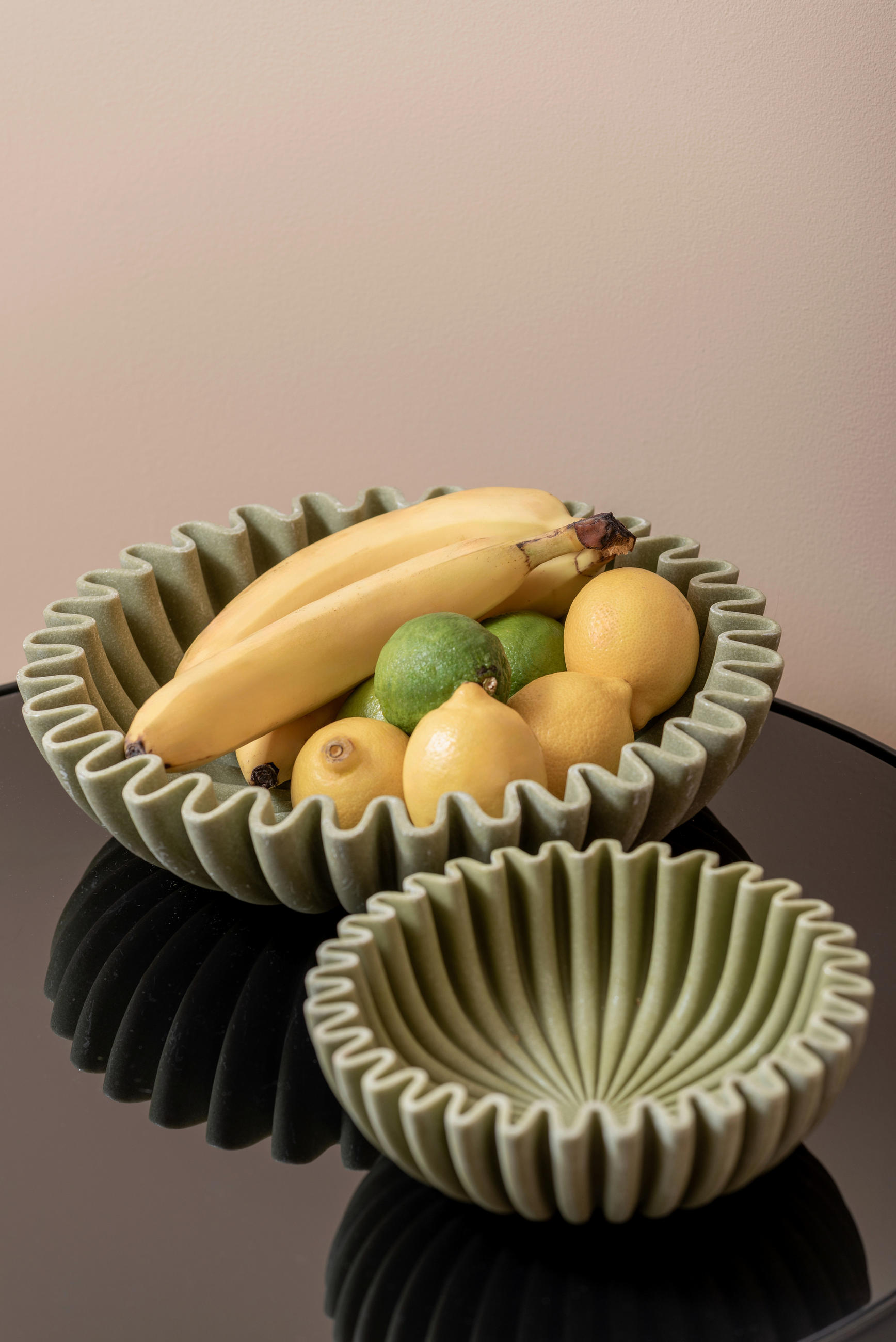 DEKOSCHALE - Olivgrün, Basics, Kunststoff (20/6cm) - Present Time