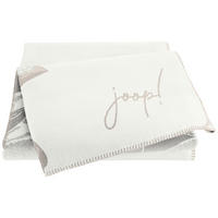 DOMÁCÍ DEKA, bavlna, 150/200 cm - bílá/světle šedá, Basics, textil (150/200cm) - Joop!