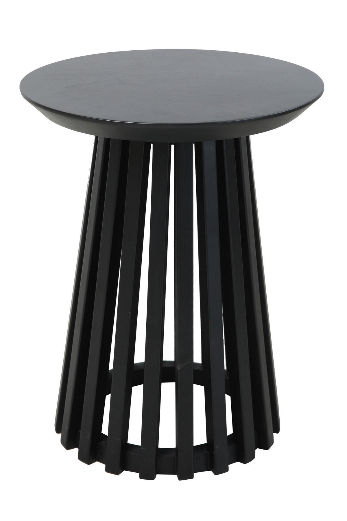 BEISTELLTISCH in Holz 40/40/50 cm  - Schwarz, Design, Holz (40/40/50cm) - MID.YOU