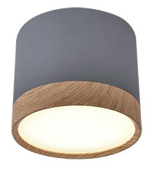 LED-TAKLAMPA 8.8/8.8/7.5 cm  - Basics, metall (8.8/8.8/7.5cm)