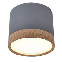 LED-TAKLAMPA 8.8/8.8/7.5 cm  - Basics, metall (8.8/8.8/7.5cm)