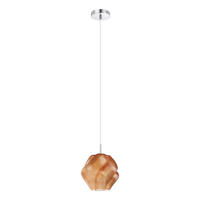 HÄNGELEUCHTE 22/150 cm  - Orange, Design, Glas/Metall (22/150cm) - Eglo
