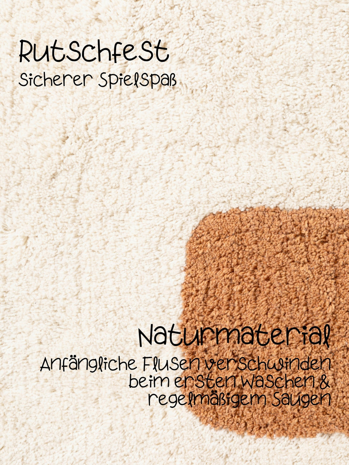 KINDERTEPPICH 200/140 cm Snuggle Doro Dinosaurier  - Creme/Orange, Basics, Kunststoff/Textil (200/140cm) - Hanse Home