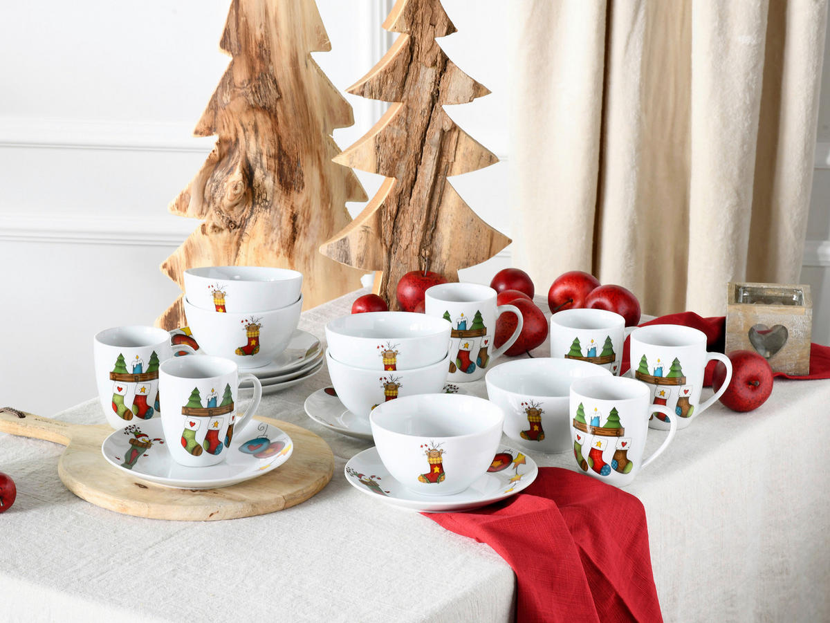 SNÍDAŇOVÁ SOUPRAVA, porcelán - Basics, keramika (33,5/33,5/33cm) - Creatable