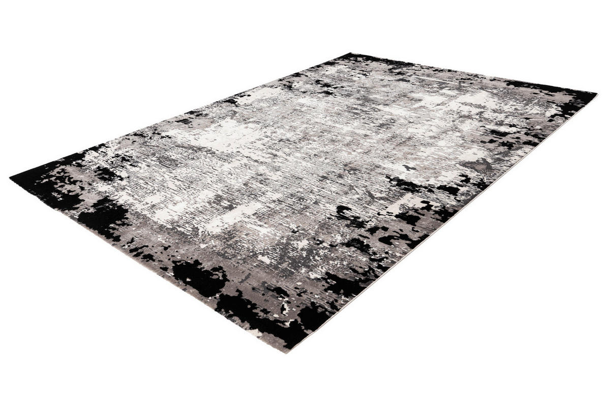 COVOR ȚESUT My Opal  - alb/negru, Design, textil (200/290cm)