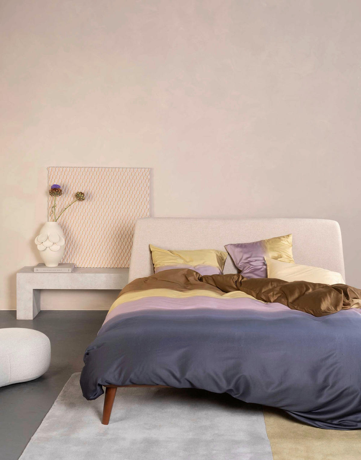 BETTWÄSCHE Seraphina Satin 135/200 cm  - Multicolor, KONVENTIONELL, Textil (135/200cm) - Essenza