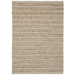 HANDWEBTEPPICH 60/110 cm Nova Creme  - Creme, KONVENTIONELL, Textil (60/110cm) - Linea Natura