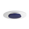 LED-DECKENLEUCHTE Zaniah 29/29/4 cm   - Blau, KONVENTIONELL, Kunststoff/Metall (29/29/4cm)