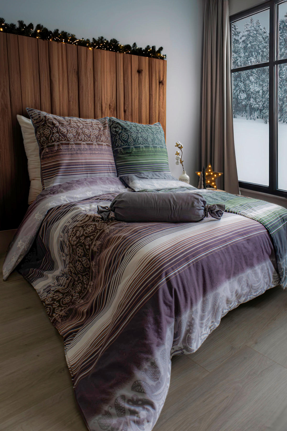 BETTWÄSCHE Aspen Biber 135/200 cm  - Braun, Design, Textil (135/200cm) - Fleuresse