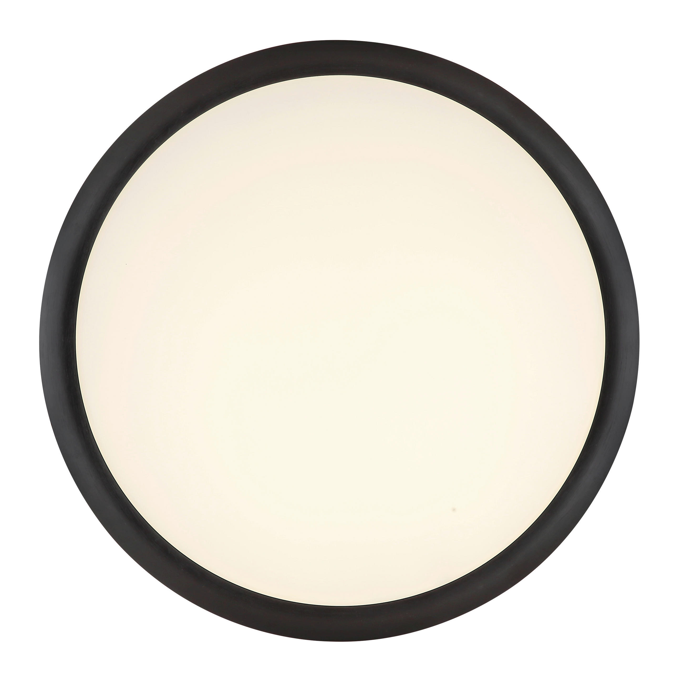 LED-TAKLAMPA SUNA 50,8/8,5 cm  - opal/grå, Klassisk, metall/plast (50,8/8,5cm) - Globo