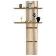 WANDPANEEL Eichefarben  80/120/20 cm  - Eichefarben, Natur, Holz (80/120/20cm) - Linea Natura
