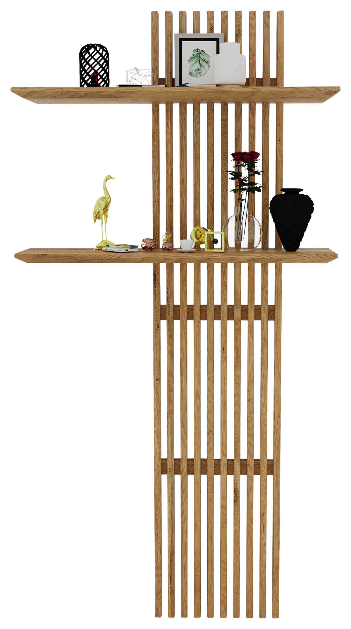 FALI PANEL 80/119,7/20 cm  - tölgyfa színű, Natur, fa (80/119,7/20cm) - Linea Natura