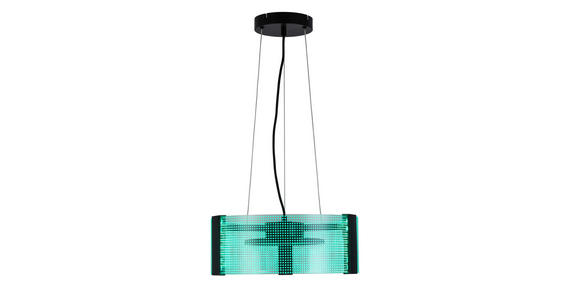 LED-HÄNGELEUCHTE 40/120 cm - Transparent/Schwarz, Design, Kunststoff/Metall (40/120cm) - Novel
