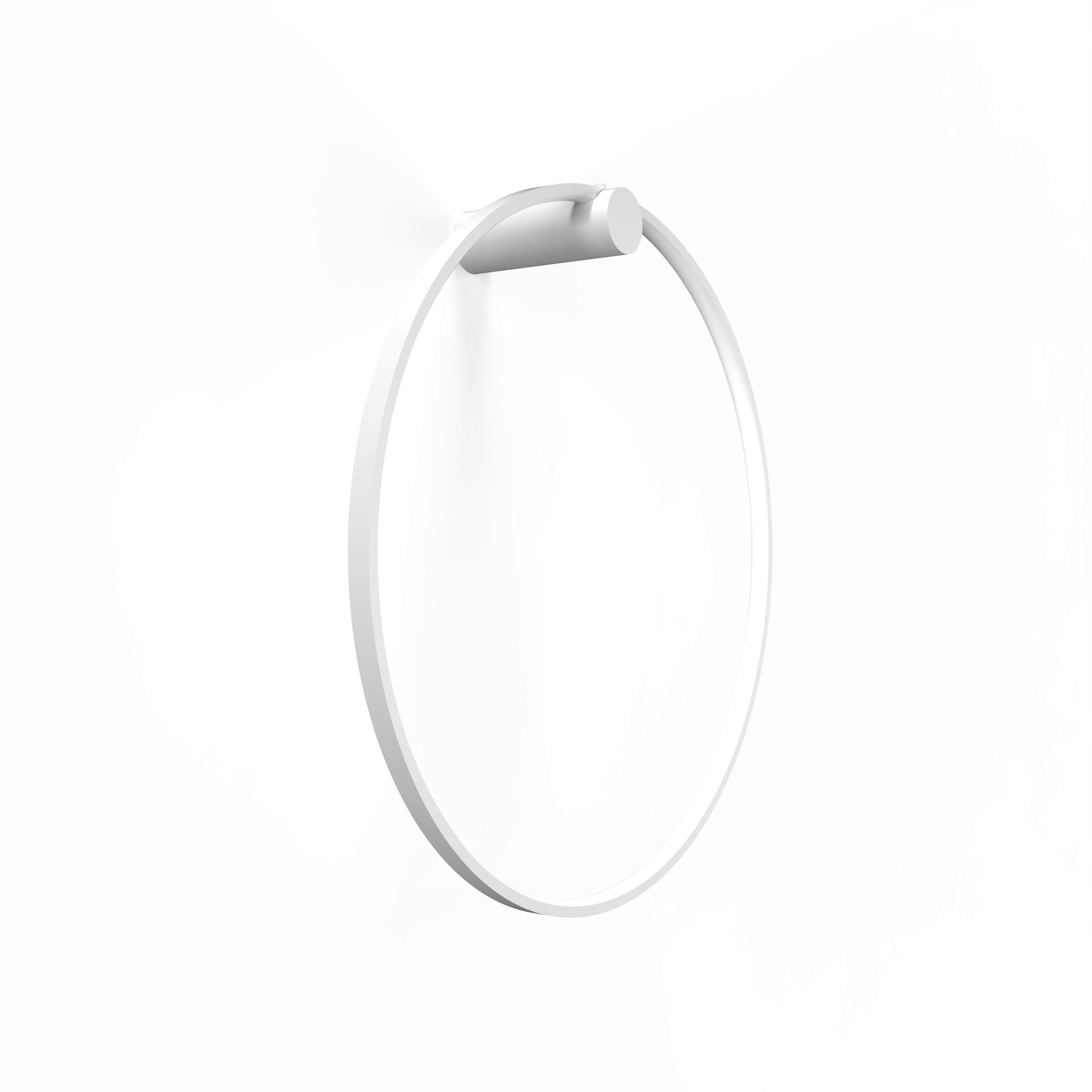 WANDLEUCHTE   - Weiß, Design, Metall (60/60/16cm)