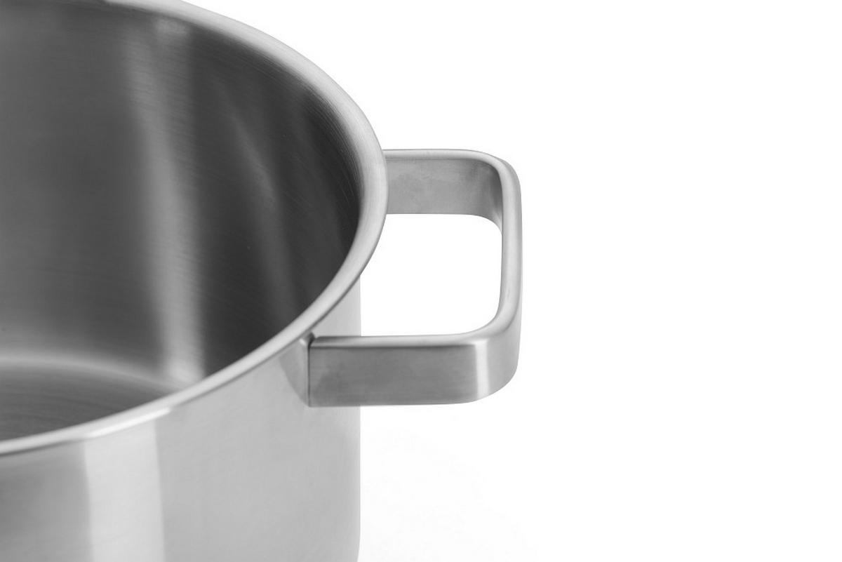 KOCHTOPFSET Steel  - Silberfarben, Basics, Metall - WOLL