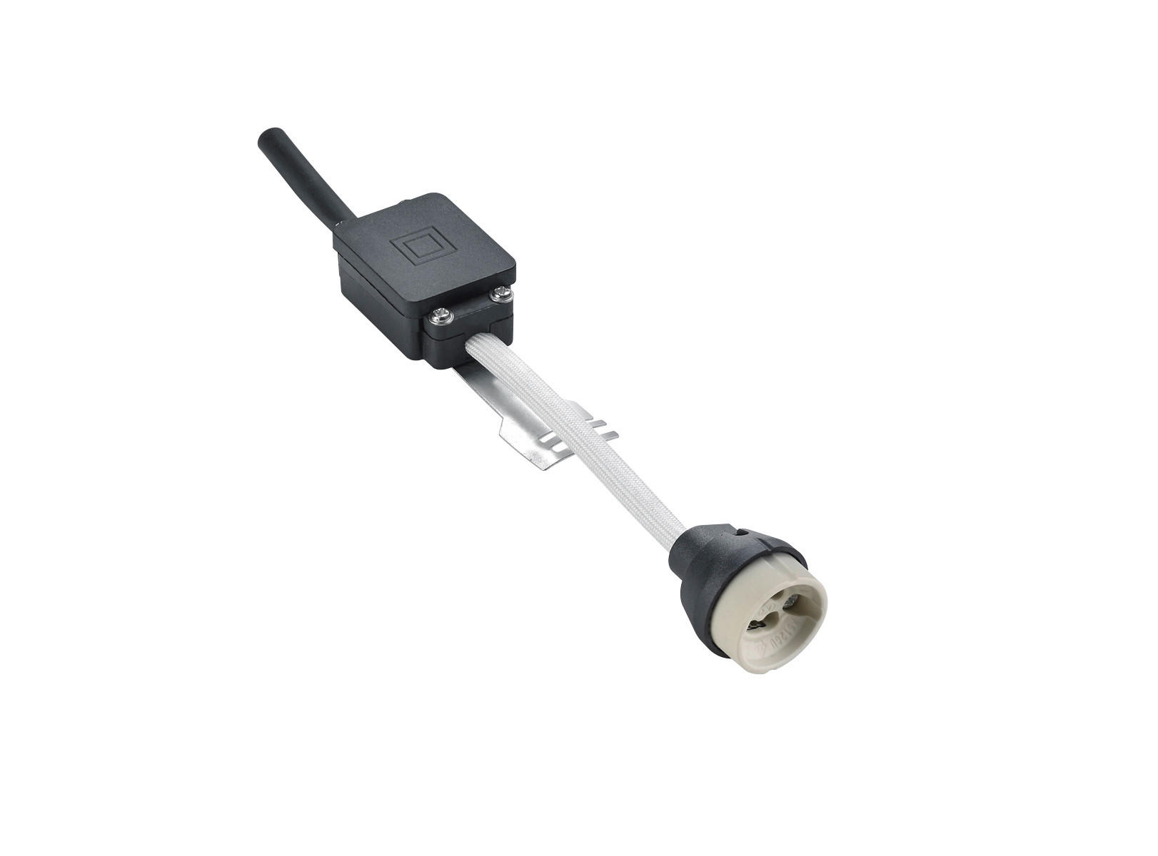 EINBAUSPOT JURA 8,0/8,0/7,0 cm   - Chromfarben, KONVENTIONELL, Metall (8,0/8,0/7,0cm) - Trio Leuchten