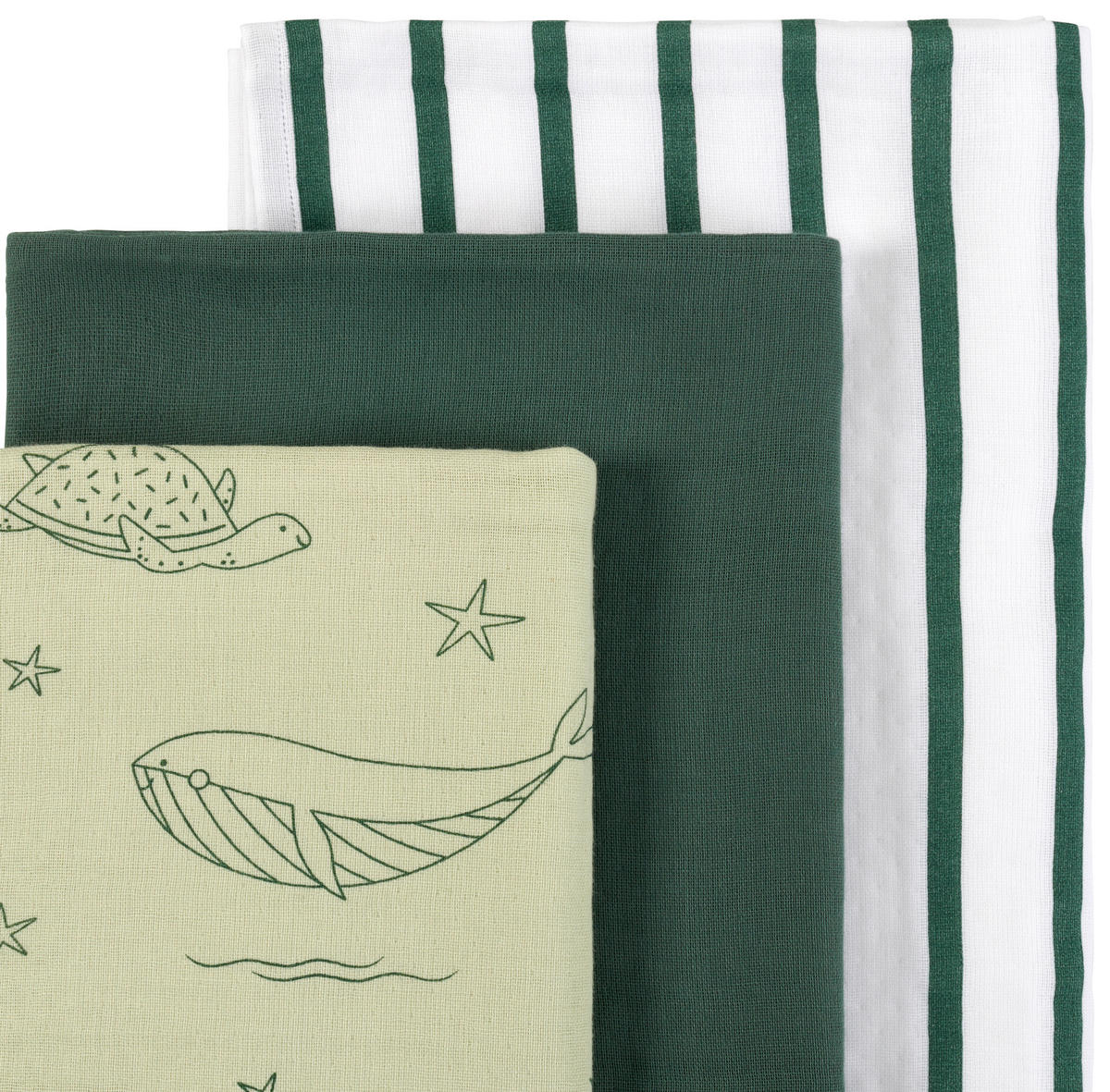 SADA MUŠELÍNOVÝCH PLIENOK - viacfarebná, Trend, textil (100/100cm) - Avelia
