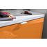 Klappe für Schuhschrank Orange - Orange, Design (52/42cm) - Xora