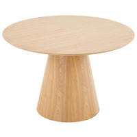 ESSTISCH 120/120/75 cm Echtholz, Nachbildung  Holzwerkstoff, Holz rund Eichefarben  - Eichefarben, Design, Holz/Holzwerkstoff (120/120/75cm) - Xora