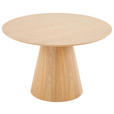 ESSTISCH 120/120/75 cm Echtholz, Nachbildung  Holzwerkstoff, Holz rund Eichefarben  - Eichefarben, Design, Holz/Holzwerkstoff (120/120/75cm) - Xora