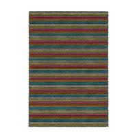 FLACHWEBETEPPICH Wohnzimmer 90/160 cm Multicolor rechteckig  - Multicolor, Basics, Textil (90/160cm) - Kayoom
