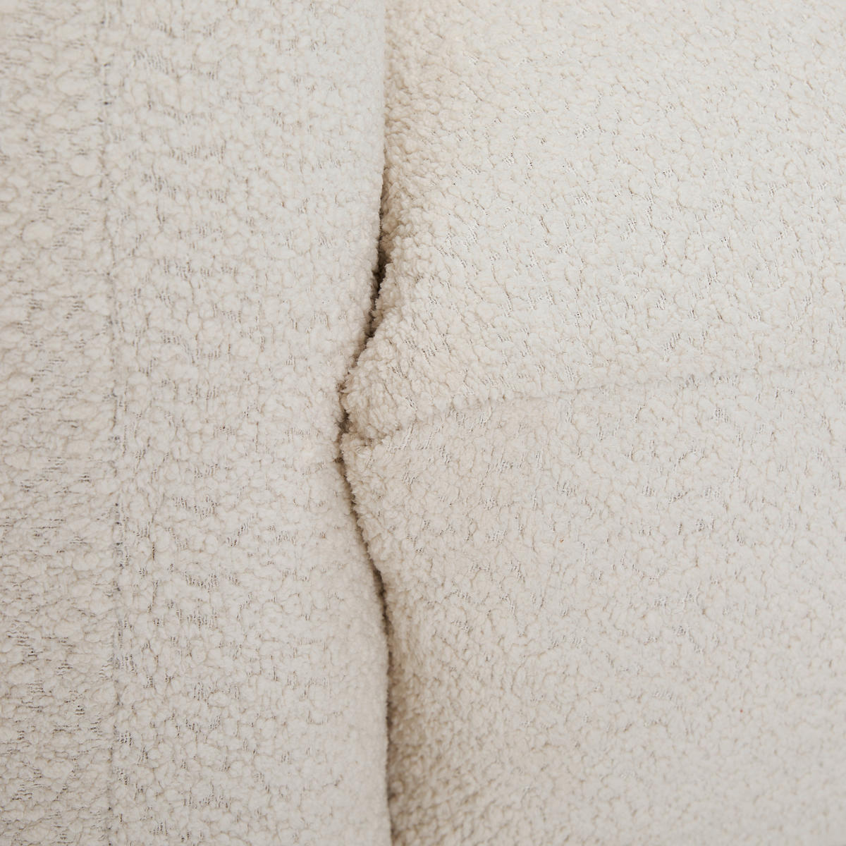 SEDACIA ZOSTAVA, textil, biela - biela/strieborná, Trend, kov/textil (218/103/75/87cm) - Livetastic